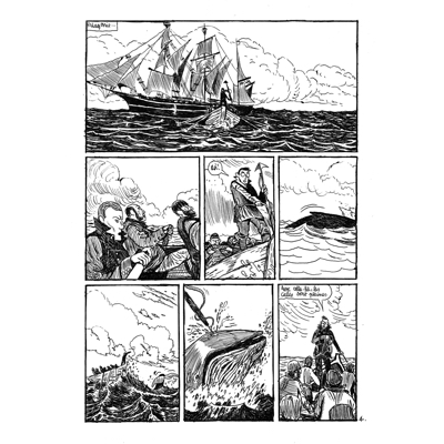 Original Art Page -  Arsène Lupin - Les Origines Vol. 2 - Page 4