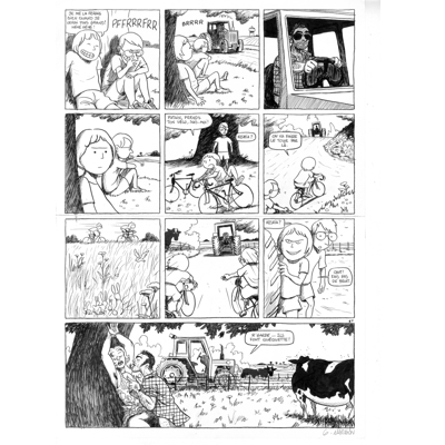 Original Art Page -  Pauvre Jean-Pierre - Volume 3 - Page 67